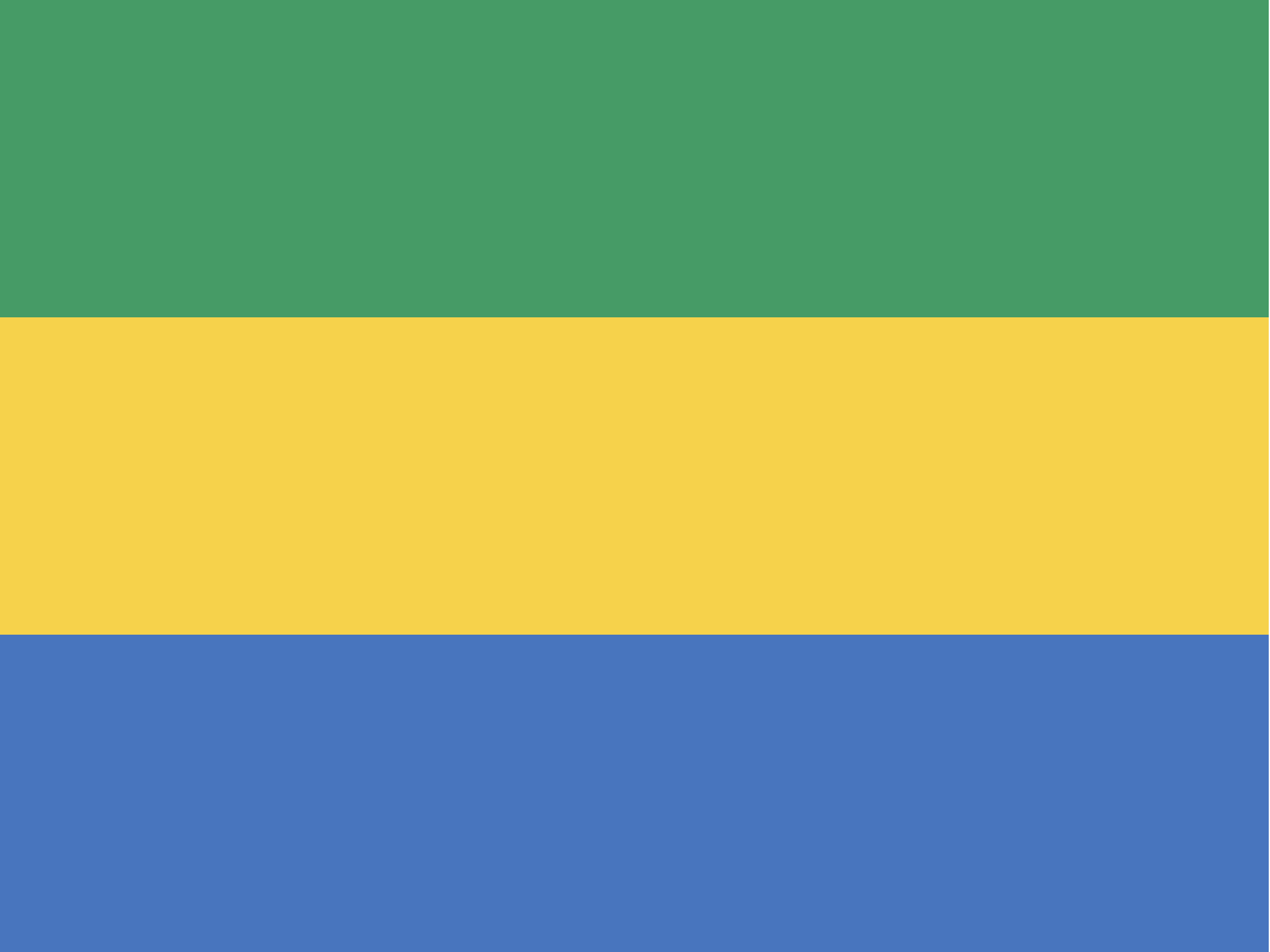 Gabón_Flag