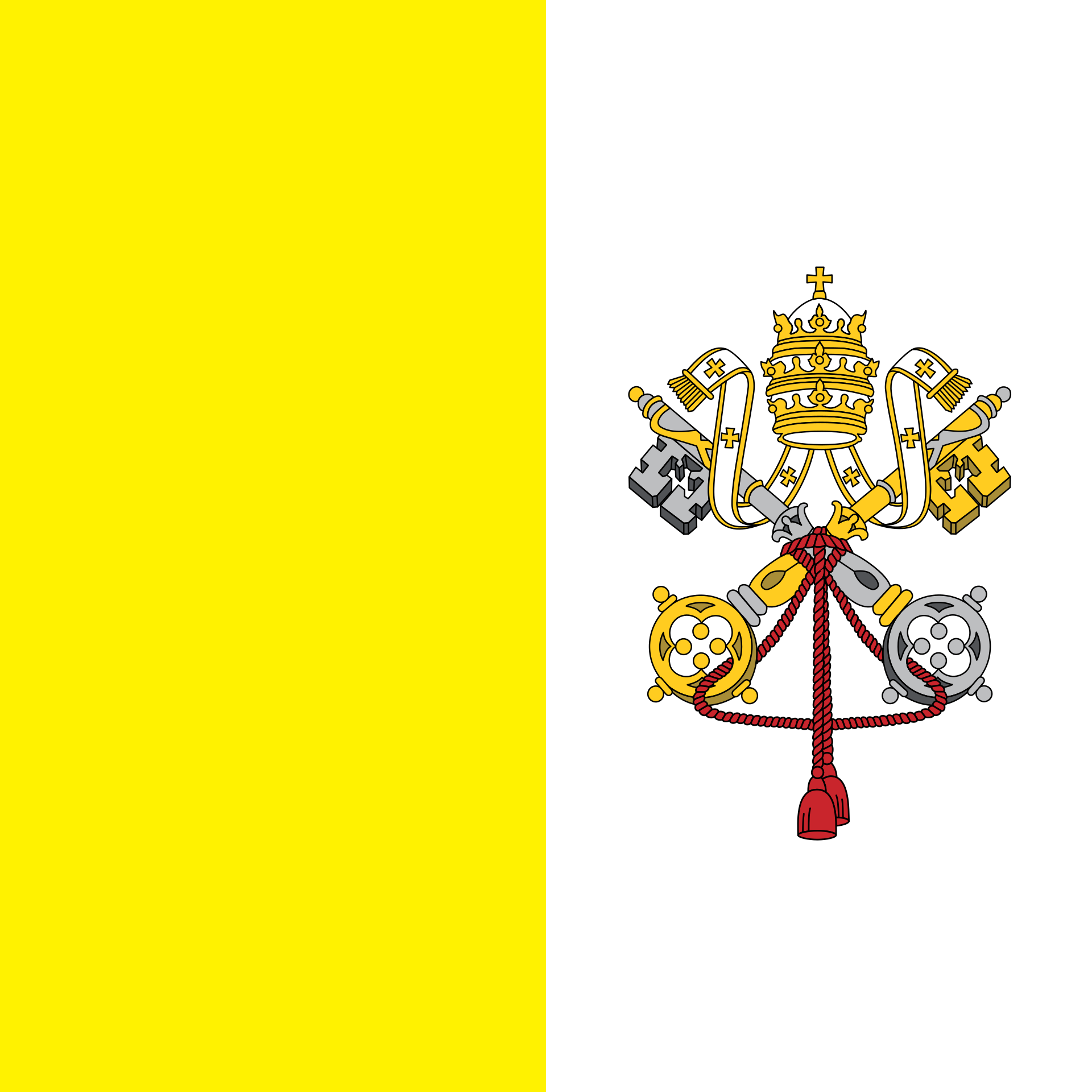 Ciudad del Vaticano_Flag